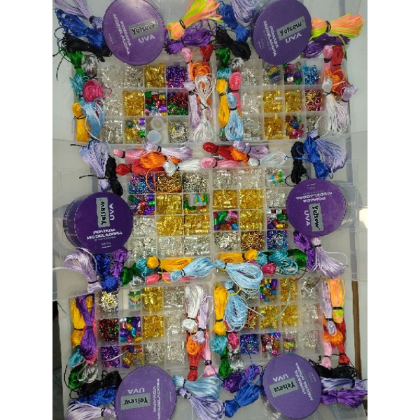 kit trancista + de 500 itens(Kit Maria) com gel cola