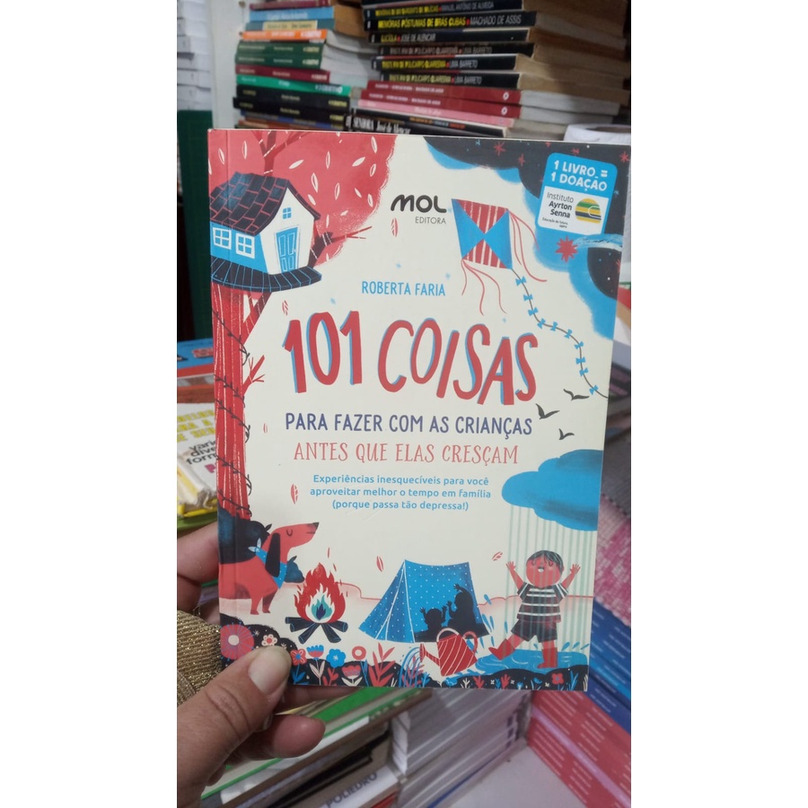 101 Coisas Para Fazer com as Crianças Antes Que Elas cresçam | Shopee ...