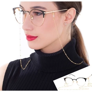 Corrente Cordao Segura Salva Oculos S-23 Banhado Ouro OGrife