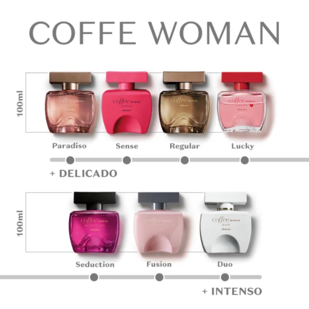 Perfume Coffee Woman 100ml - O Boticário | Shopee Brasil