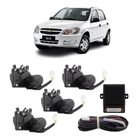 Kit Trava Eletrica Celta 2011 A 2016 4 Portas Original | Shopee Brasil