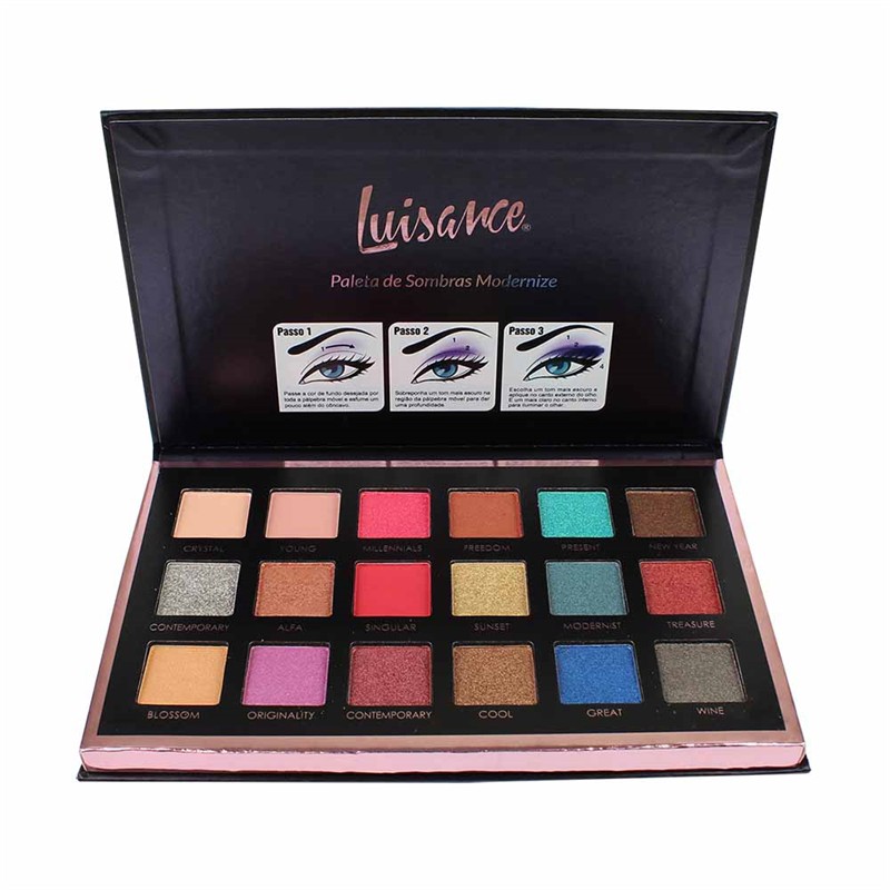 Paleta De Sombras Modernize - Luisance | Shopee Brasil