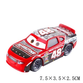 Disney pixar carros 3 relâmpago mcqueen corrida série jackson tempestade  cruz smokey 1:55 diecast liga de metal veículo brinquedos menino miúdo