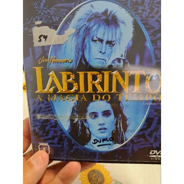 DVD Filme Labirinto - A Magia do Tempo - Semi Novo