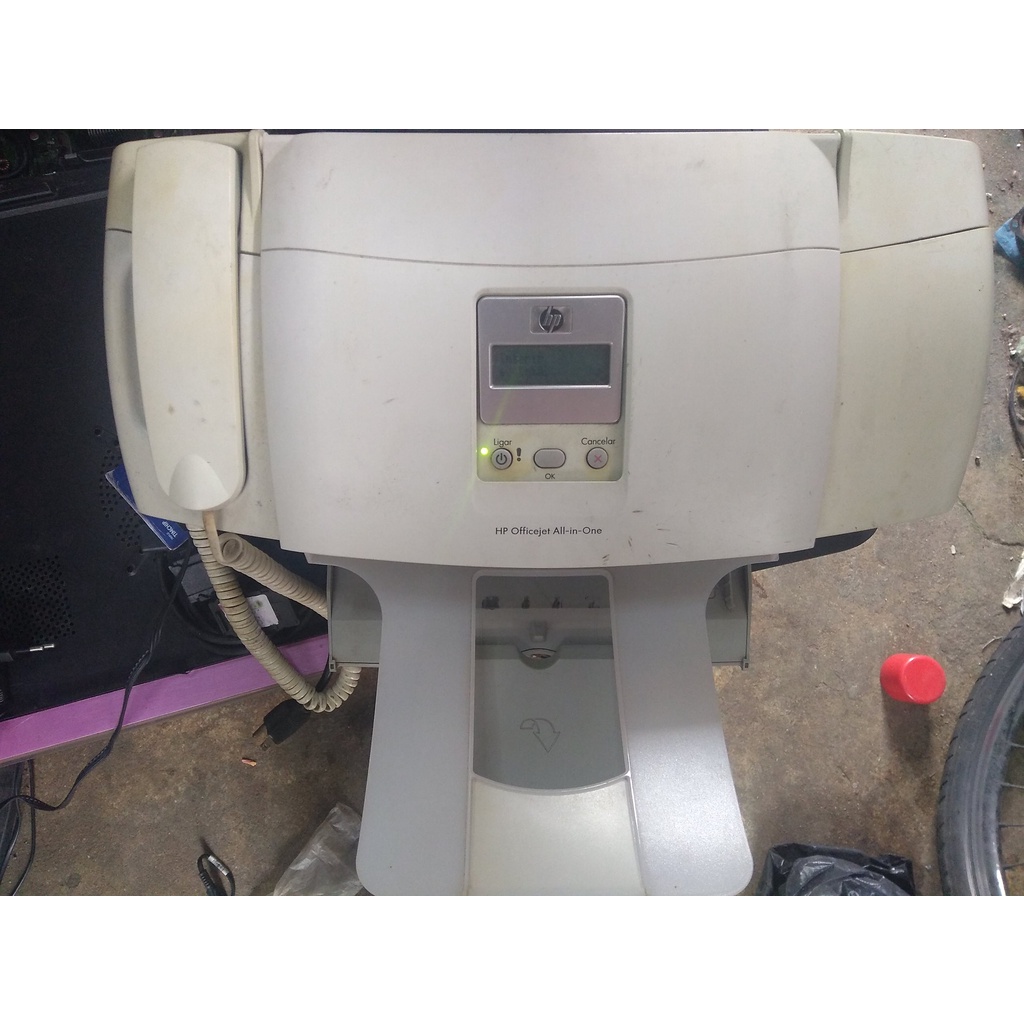 Hp Officejet 4355 All In One Impressora e Fax Funcionando Shopee Brasil