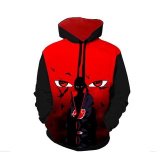 Blusa Moletom Infantil Sublimação Full Akatsuki com Capuz