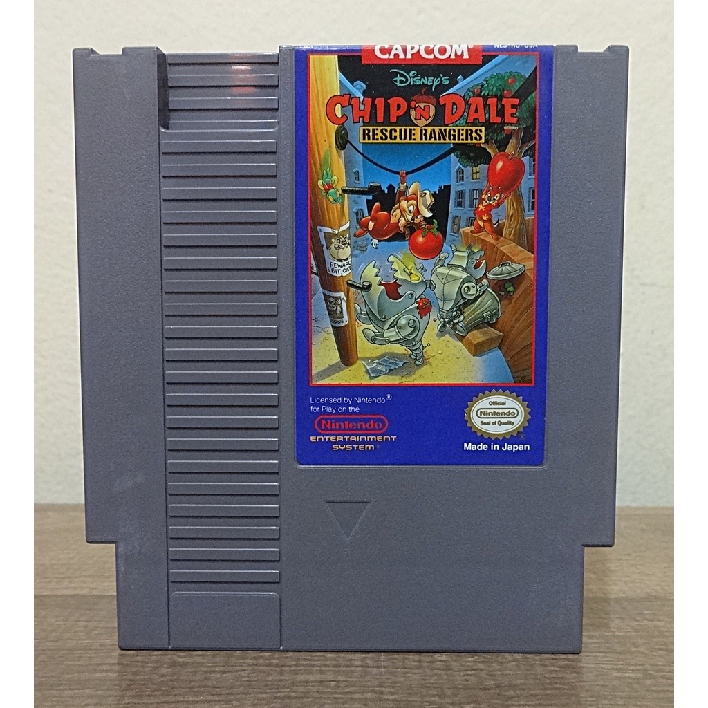 Chip 'N Dale Rescue Rangers Nintendo NES - Original | Shopee Brasil