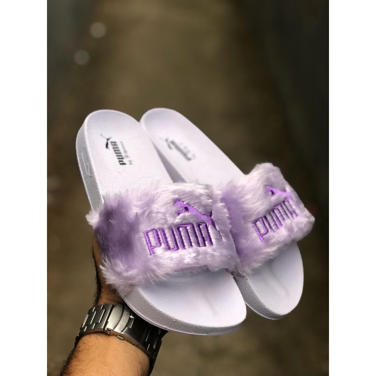 Chinelo puma fenty store preto