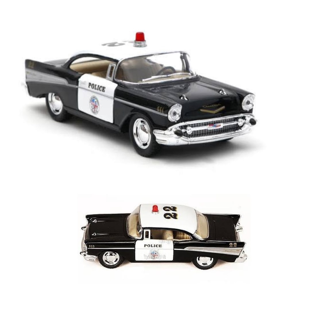 Carrinho Miniatura De Policia Meta BEL AIRl Colecionável 1° Linha