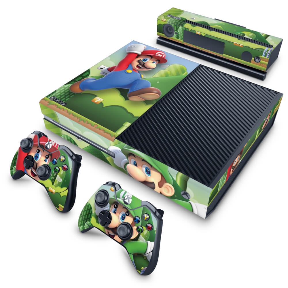 Skin Xbox 360 Slim Adesivo - Mario