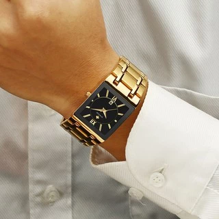WWOOR Relógios Masculinos luxo prova da água aço inoxidável Esportivas original Caixa grátis - 8858