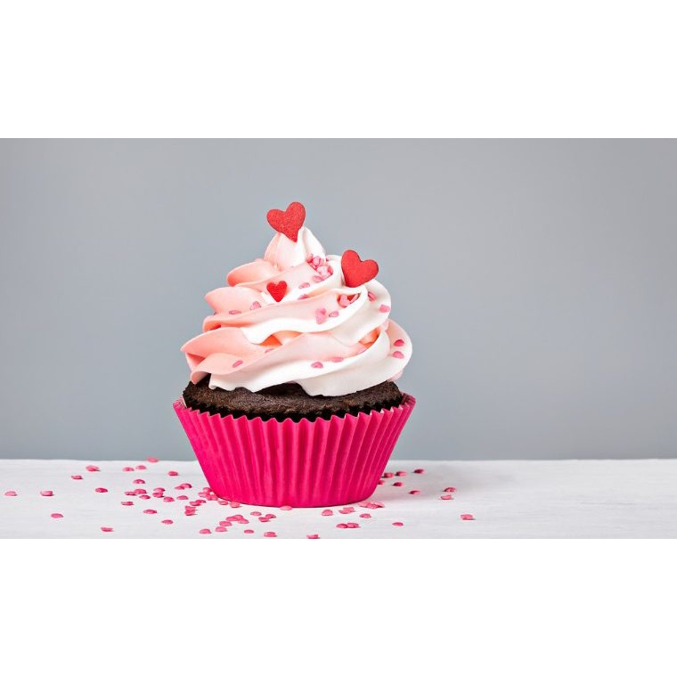Forminha para Cupcake Branca - 45 Unidades - Extra Festas