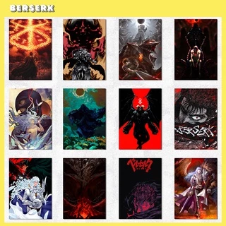Placas Decorativas, Quadros - Berserk, Animes