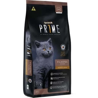 Ração Special Cat Prime Frango e Arroz para Gatos Filhotes 10,1kg