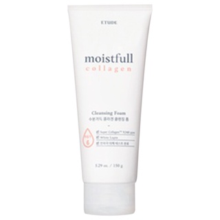 etude house moistfull collagen cleansing foam 150ml