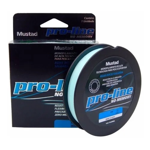 Linha Mustad Pro-Line 0,50mm | Shopee Brasil
