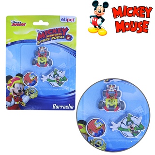 BORRACHA ESCOLAR COM 3 PECAS MICKEY NA CARTELA CÓDIGO 8344007