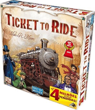 Jogo de Tabuleiro Ticket to Ride Europa - Bc Jogos
