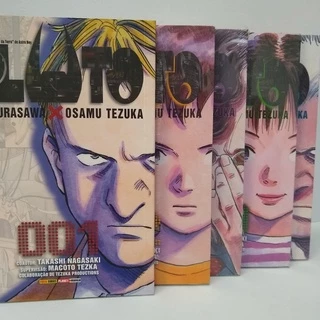 Pluto Avulso - Volumes 1 2 3 4 E 5 - Maioria Lacrada- Autor De Monster - Naoki Urasawa Com Personages De Osamu Tezuka!