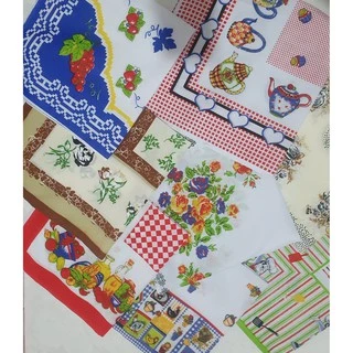 Kit 4 Toalhas De Chá Para Fogão E Microondas 70x70cm
