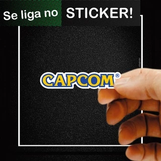 Adesivo Sticker Game Capcom Arcade