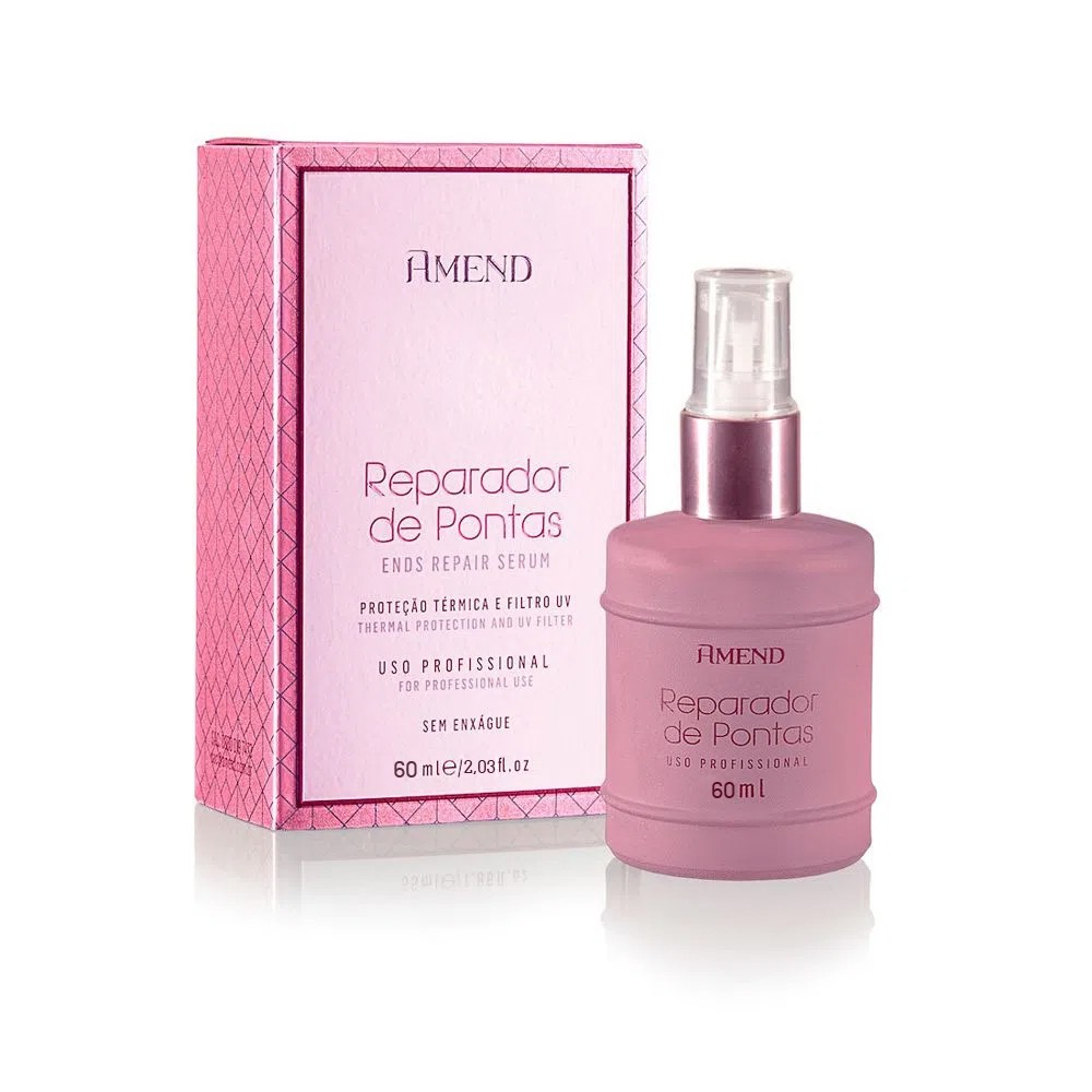 Reparador de Pontas Amend - Proteção Térmica e Filtro UV 60ml | Shopee ...