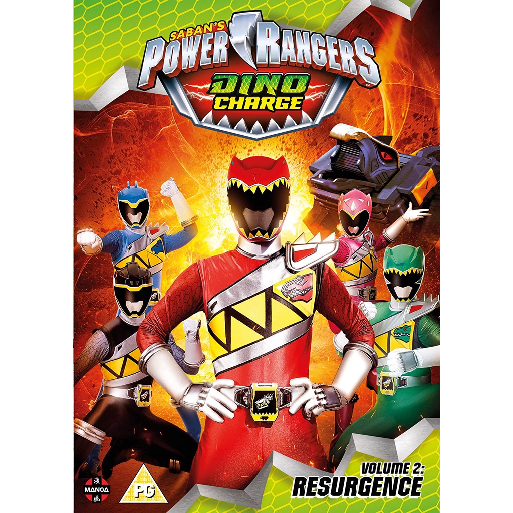 Power Rangers Dino Charge Completo Em 3 Dvds | Shopee Brasil