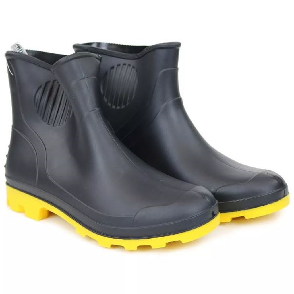 Bota cano curto cheap para chuva