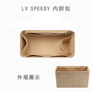Insertos de bolso para Lv Speedy 20 Organizador Inserto, para bolsa de  monograma, inserto protector de bolso y protector de bolsa de mano, inserto