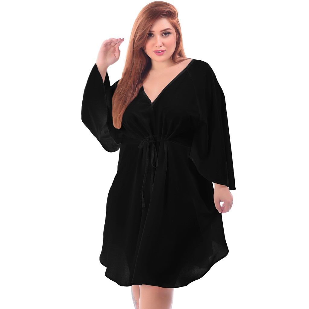 Vestidos de festa plus size curtos hot sale tamanho 48