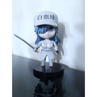 Anime Células no Trabalho Plaquetas, Bandeira Hataraku Saibou Ver, 7-10cm,  Chegada Nova Yuanbao-Modelo Figura de Ação PVC, Mini Brinquedos Coleção