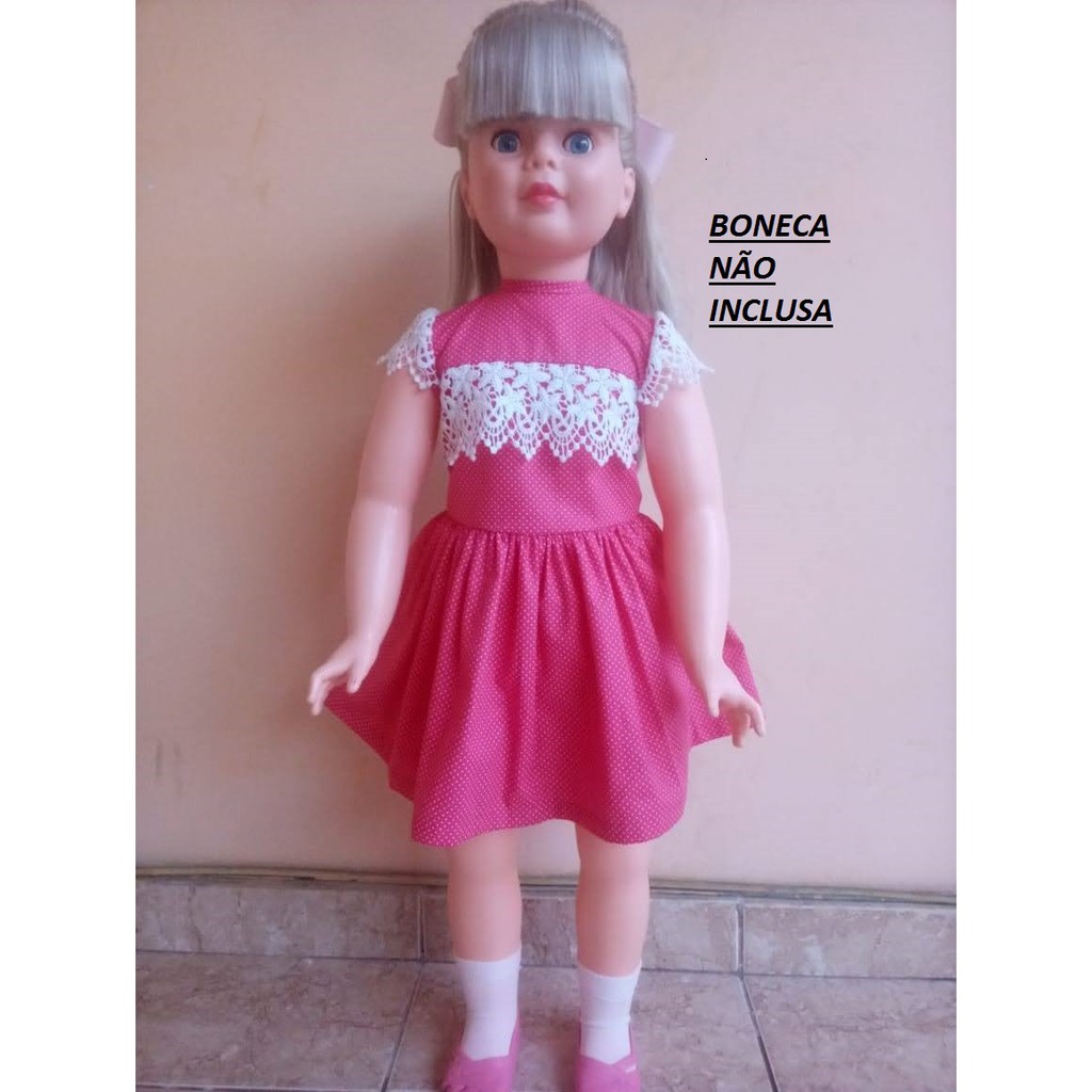 17cm handmade lã crochê boneca roupas DIY vestir boneca boneca roupas de  menina