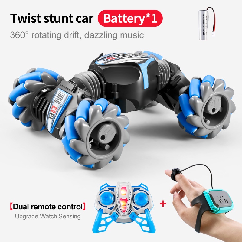 2.4G 4WD RC Car Com Alta Velocidade Corrida Drift, Brinquedos de Carros RC  Spray, 360°Rotating, Brinquedos de Carros de Natal Para Meninos Adultos