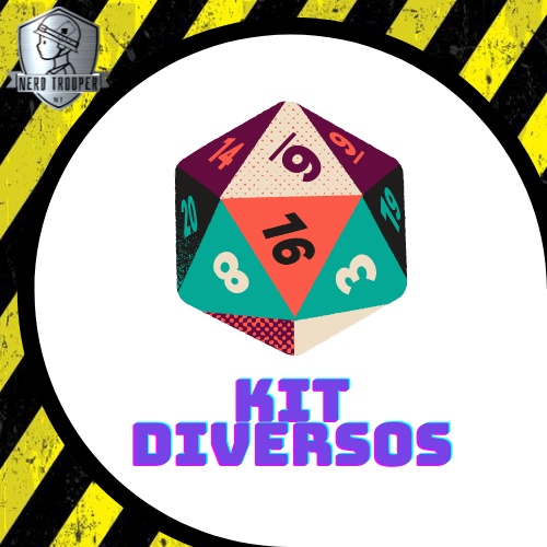 Miniaturas RPG peças para cenários em geral - KIT DIVERSOS 01