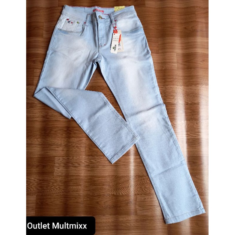 Calça jeans best sale lacoste masculina preço