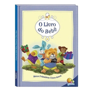 O Livro Do Bebê Meus Primeiros 5 Anos Infantil Recordação Fotos ...