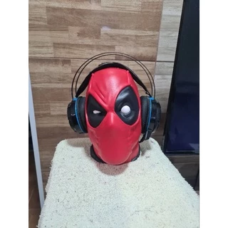 Cabeça Deadpool Suporte para fones de ouvido headset headphone