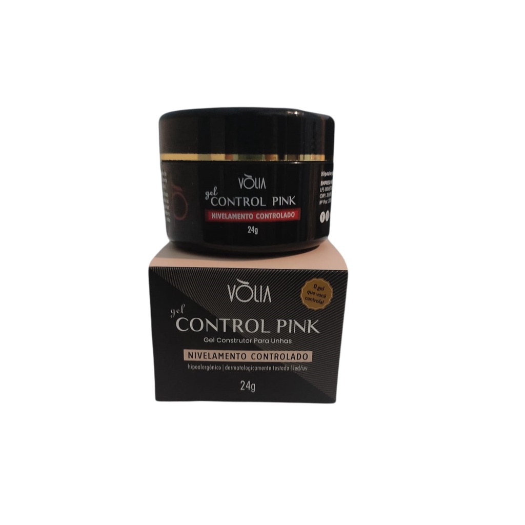 Gel Classic Control Pink Autonivelante Vòlia 24g + Brinde | Shopee Brasil