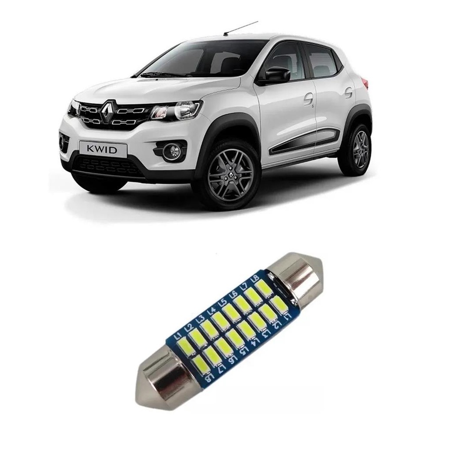 Lampada Led Kwid 2019 2018 2017 Teto