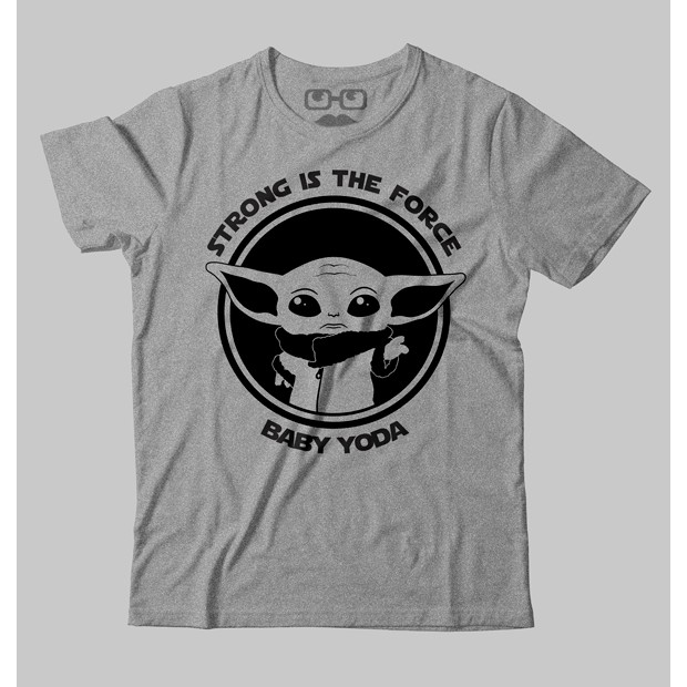 Camiseta baby Yoda Star Wars Tam M Unissex