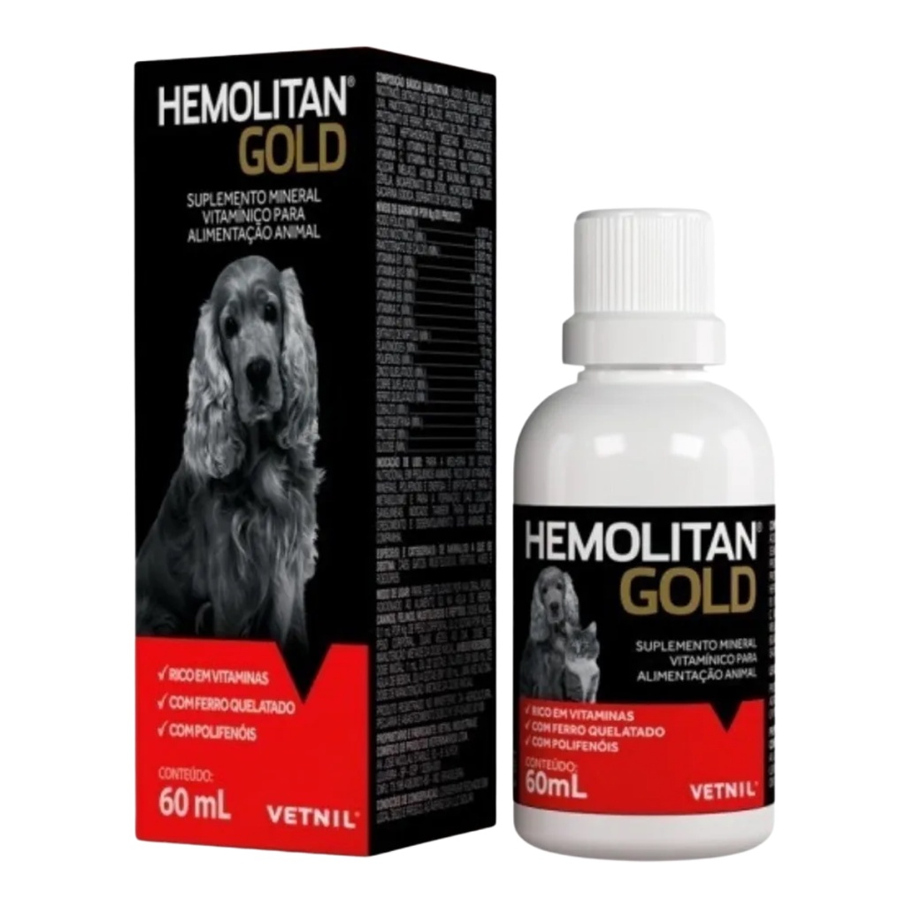 Hemolitan Gold - 30ml / 60ml