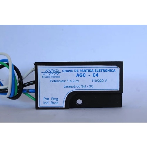 Chave De Partida C4 Guincho 2cv Csm + Capacitor 540x110v | Shopee Brasil