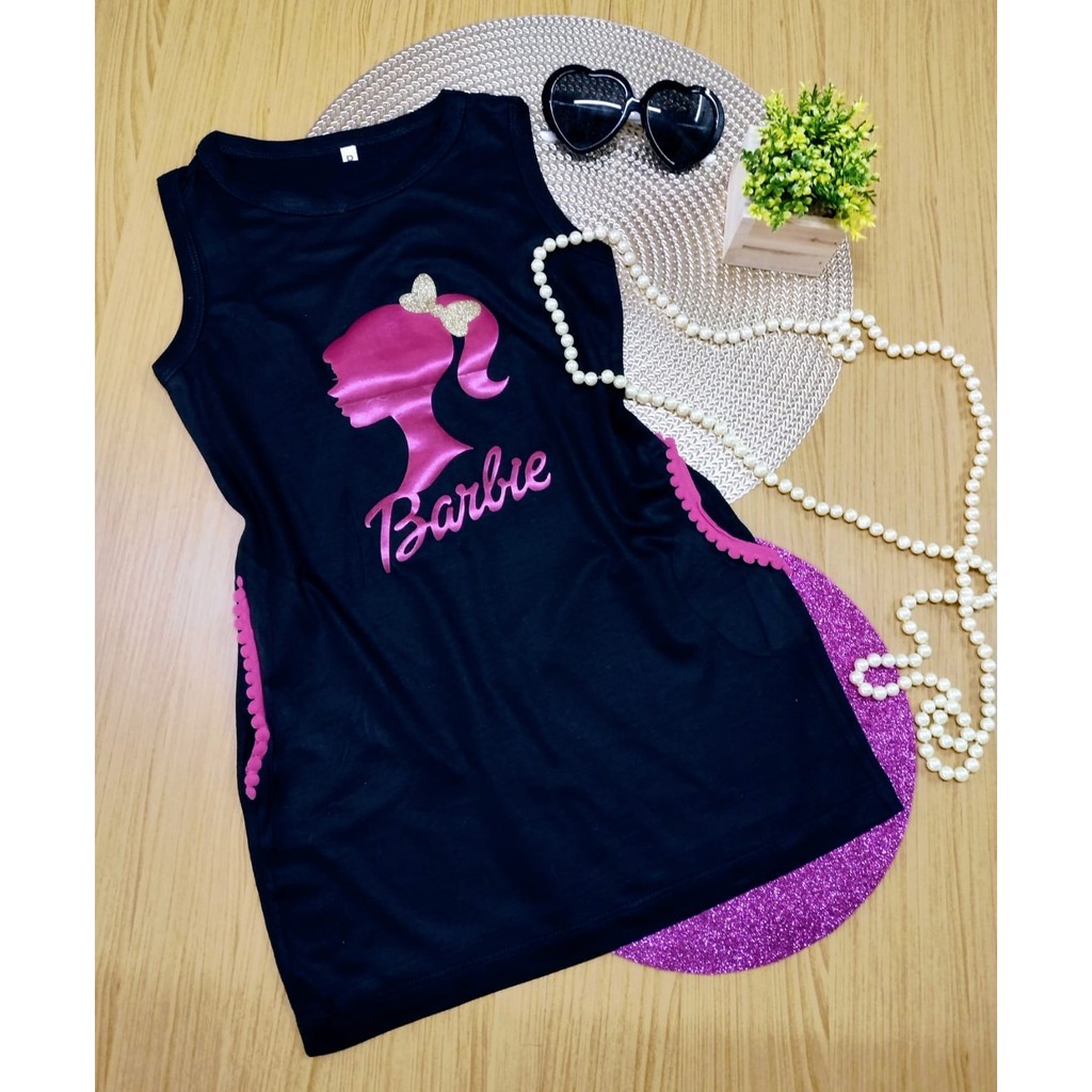 Roupa da barbie crianca 8 anos tamanho 9