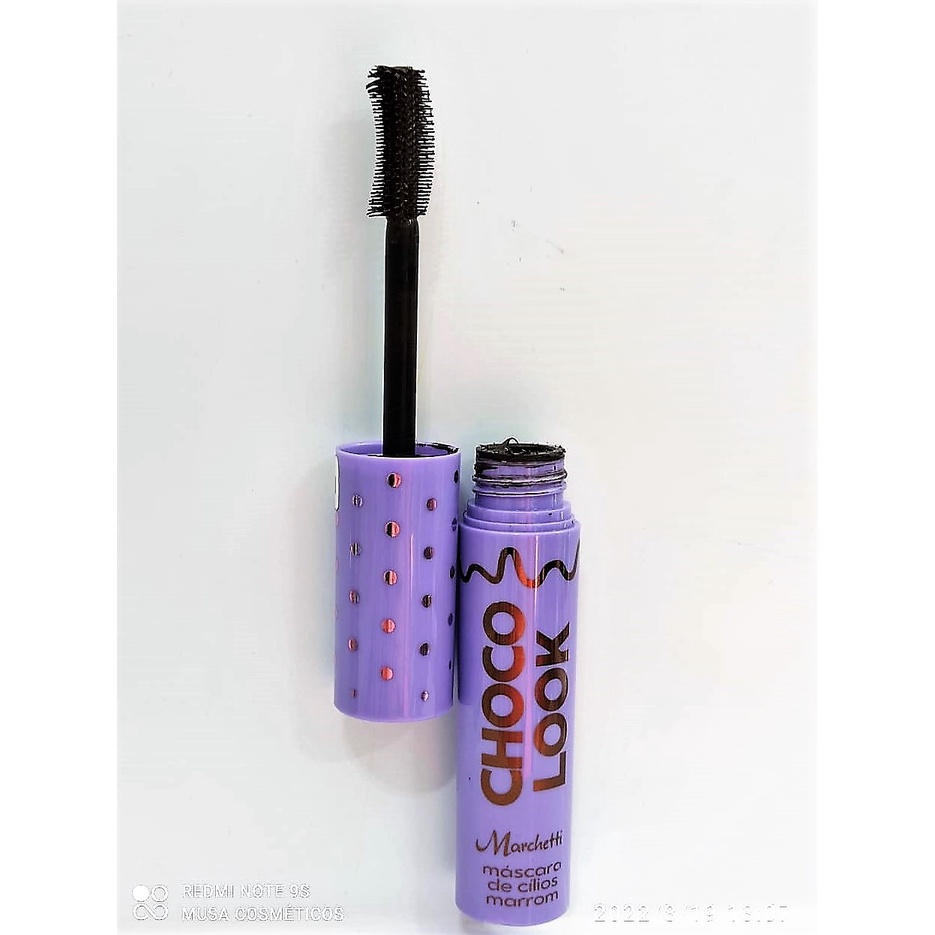 Rimel Marrom Marchetti Choco Look 6gr | Shopee Brasil
