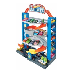 Pista Carrinho Cidade Grande Hot Wheels + 3 Carrinhos