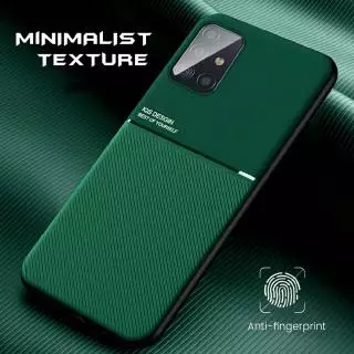 Para Samsung Galaxy A10 A10 A20 A30 A30S A50S A50S A10S A70 A51 A71 A31 A11 Luxo Textura De Couro Imã De Carro Slim Mate Macio À Prova De Choque Capa Da Caixa