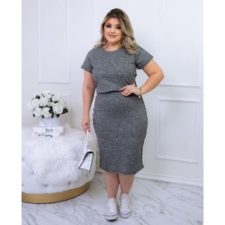 conjunto feminino plus size justo moda evangélica gospel verão 21