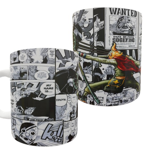 Caneca personalizada- Sogeking God Usopp One Piece Luffy