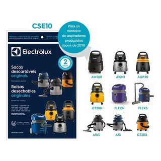 Kit C/3 Saco Aspirador Eletrolux A10n Aqp20 Gt200 Orig Cse10