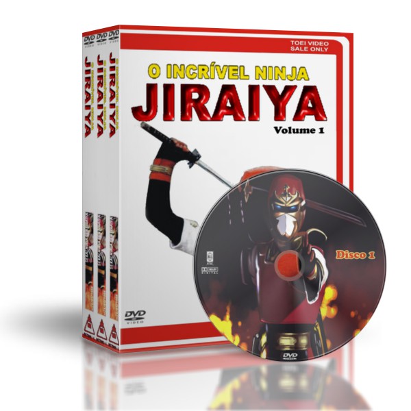 DVD Box Jiraya 0 Incrível Ninja | Shopee Brasil